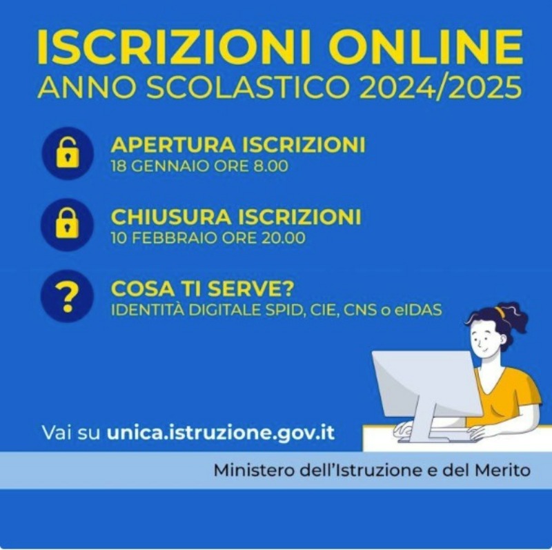 Iscrizioni online 2024/25 piattaforma Unica